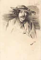 Autorretrato, 1859.