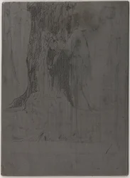Seymour De pé debaixo de uma árvore, 1859.
