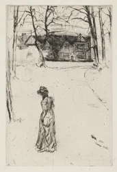 Speke Hall, No. 1, 1870 (gravura e ponto seco no papel)