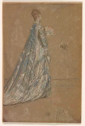 O vestido azul, 1871.
