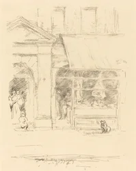 O cão do açougueiro, 1896.