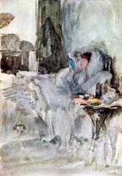 O convalescente, século 19, 1933