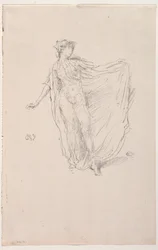 A garota dançando, 1890.