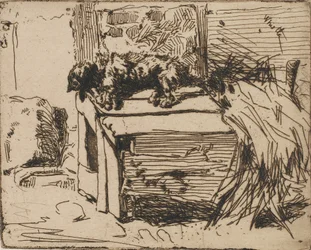 The Dog on the Kennel, 1858.