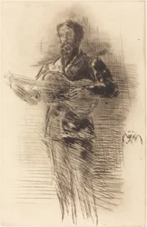 The Guitar Player, 1875.