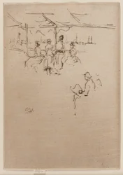 The Landing Stage, Cows, 1887.