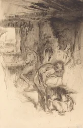 The Little Forge, 1875.