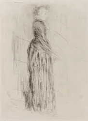 The Little Velvet Dress, 1873.