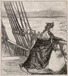 A Filha dos Maiores: Clara Vinraces Adeus a seu Pai, 1862.
