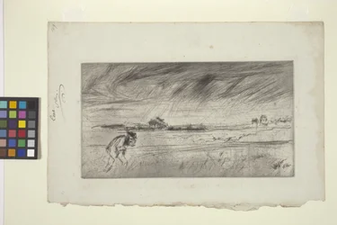 A Tempestade (ponto seco)