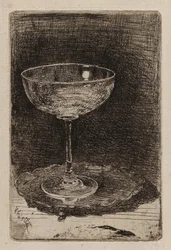 A Taça de Vinho, 1858.