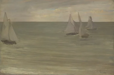 Trouville Grey and Green, o Mar de Prata, 1865.
