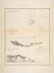 Pesquisa da Costa dos EUA... Reconhecimento da Ilha de Smith ou Blunt, Washington Coas dos EUA..., 1854-57
