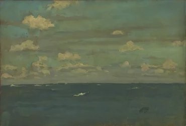 Violeta e prata - o mar profundo, 1893