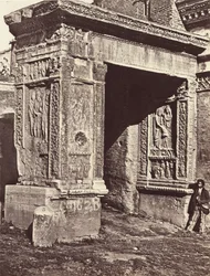 O arco de Septímio Severo no Vélabre, denominado o arco dos ourives
