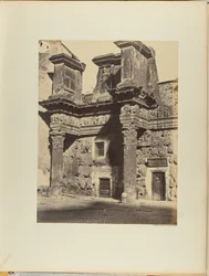 O Templo de Minerva no Fórum de Nerva