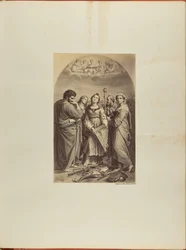 Rafael, Santa Cecília. Bolonha. Gravura