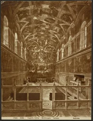 Capela Sistina de Miguel Ângelo