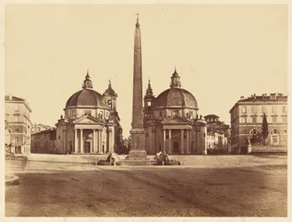 Vista da Piazza del Popolo