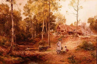 O Outono em Gloucestershire Wood