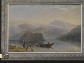 Lago Maggiore (?) (óleo sobre tela)