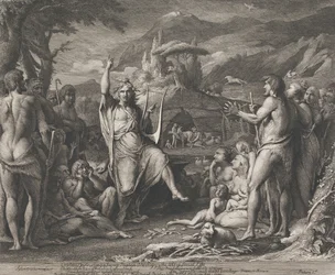 Orfeu instruindo...em Teologia (Designs for the Walls of the Great Room of Society for the Encouragement of the Arts)