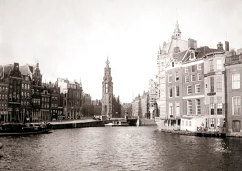 Canal, Amsterdã, 1898.