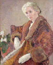 Retrato da esposa de artistas