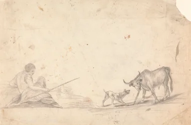 Pastor, Cão, e Vaca
