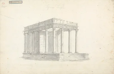 Pl. VIII Templo de Júpiter em Tebessa