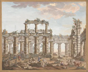 Ruínas do templo
