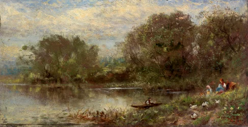 Paisagem chamada a bolota, século XIX.