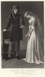 Hamlet e Ofélia, Ato III, Cena I