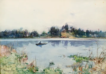 Redmyre Loch (aguarela)