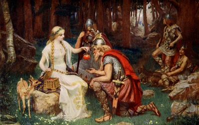 Idun e as maçãs, 1890.