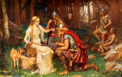 «Idun e as maçãs», 1912.