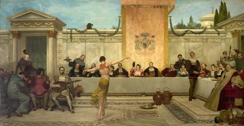 O Banquete, 1882
