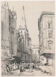 Esboços em casa e no exterior: Lyons Igreja de St. Hezier, outubro de 1832