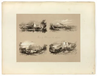 Vistas de Villeneuve les Avignon, de seleções pitorescas