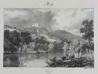 Viagens pitorescas e românticas pela antiga França. Auvérnia: Château Neuf