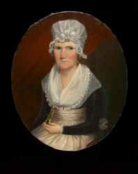 Retrato da Sra. Robert Kermit, ca. 1790.