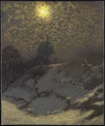 No início da noite, inverno, 1912