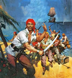 Onde outrora reinavam os Bucaneiros. Quando os piratas controlavam as Índias Ocidentais.