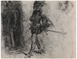 Dom Quixote (dito em papel)