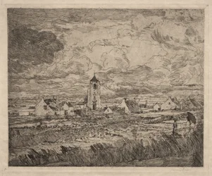 Grande vista de Mariakerke