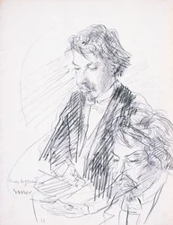 Retrato do artista, Henry de Groux