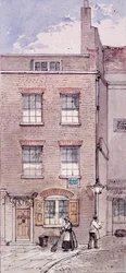 Gunpowder Alley, Londres, c1850