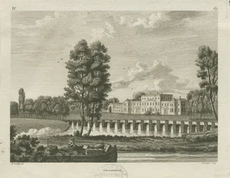 Shugborough Hall: gravura, nd [c 1782] (imprimir)