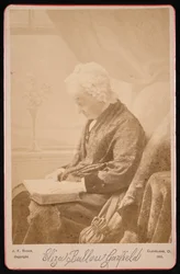 Retrato de Eliza Ballou Garfield 1801-1888, 1881.