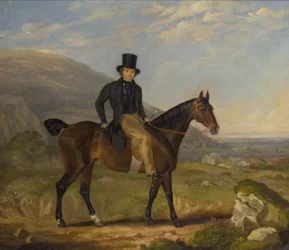 Cavalheiro a cavalo